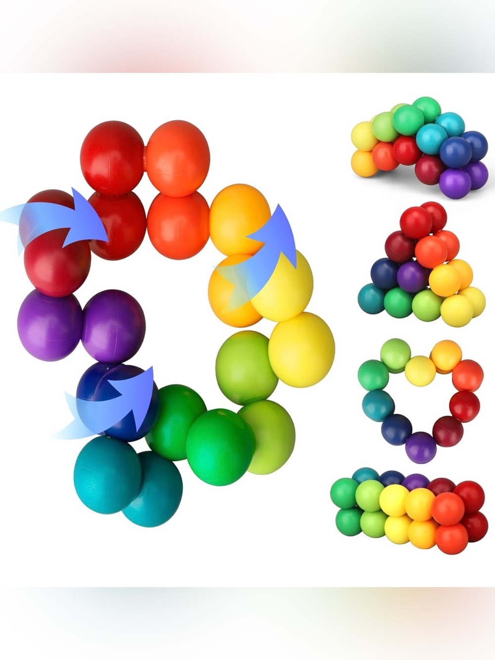 DIY Magic Linkable Balls Building Set - Multicolor - Picture 4 of 4